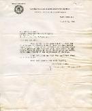 Thank you letter from J. Edgar Hoover
