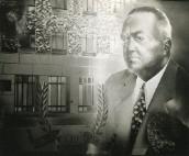 Portrait of J. Edgar Hoover for the FBI by Bel-Jon - Brushed Aluminum